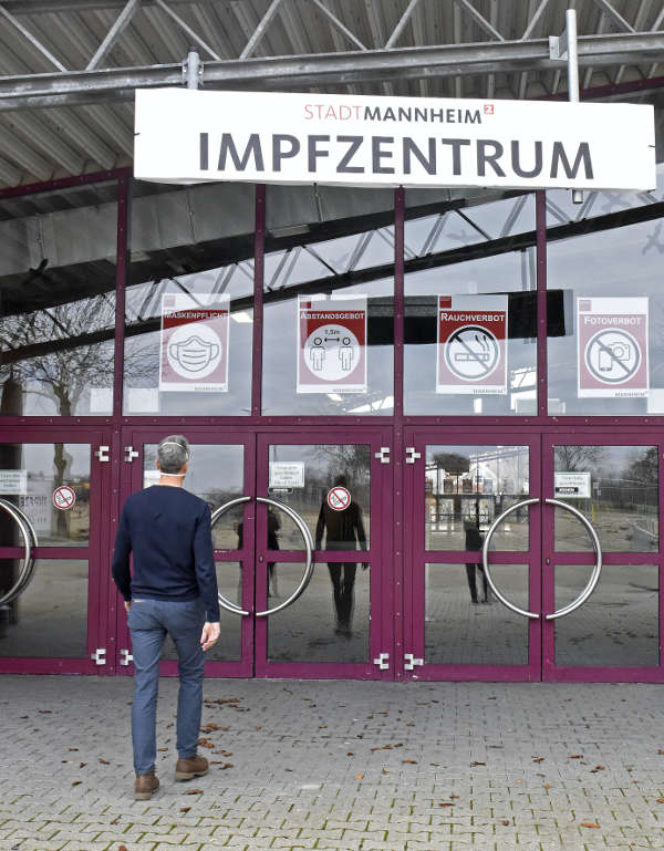 Impfzentrum Mannheim (Foto: Stadt Mannheim/Thomas Tröster)