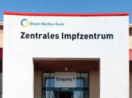 Zentrales Impfzentrum Heidelberg (Foto: Landratsamt Rhein-Neckar-Kreis)