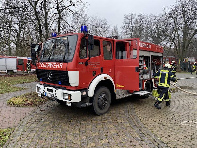 Einsatz im Notkrankenhaus (Foto: Feuerwehr Neustadt)