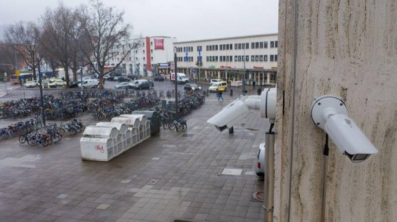 Die Videokameras sollen am Heidelberger Willy-Brandt-Platz für mehr Sicherheit sorgen. (Foto: Polizeipräsidium Mannheim)