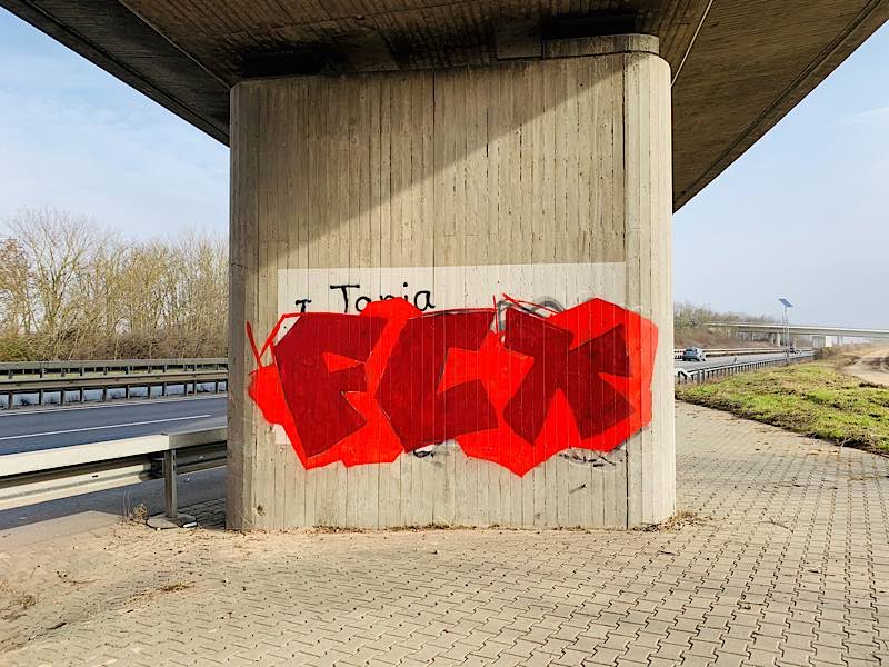 Graffiti (Foto: Polizei RLP)