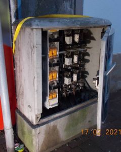 Stromverteilerkasten (Foto: Polizei RLP)