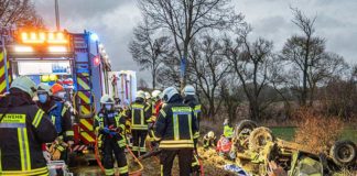 Unfall auf der B 47 (Foto: Helmut Dell)