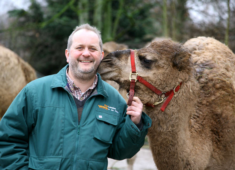 Große Freude im Zoo Landau und bei Zoodirektor Dr. Jens-Ove Heckel: Zum 1. März darf die Einrichtung wieder öffnen. (Quelle: Stadt Landau)