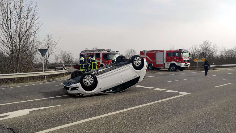 Beteiligter PKW (Foto: Polizei RLP)