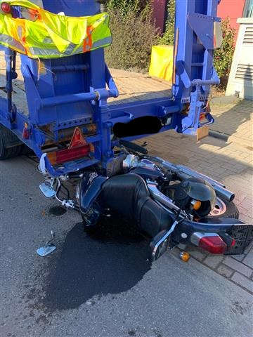 Unfallstelle (Foto: Polizei RLP)