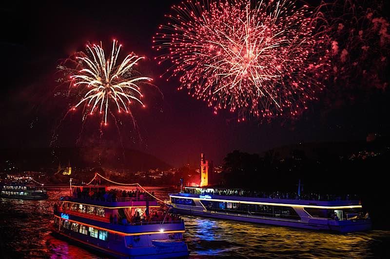 Rhein in Flammen in Bingen/Rüdesheim (Foto: Dominik Ketz)