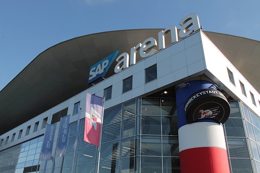 SAP-Arena Mannheim (Foto: Michael Sonnick)