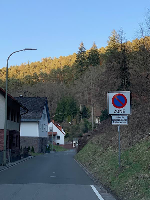 Die Hasselbachstraße in Elmstein (Foto: privat)