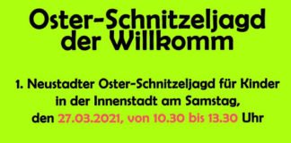 Oster-Schnitzeljagd (Quelle: Willkomm Gemeinschaft Neustadt e.V.)