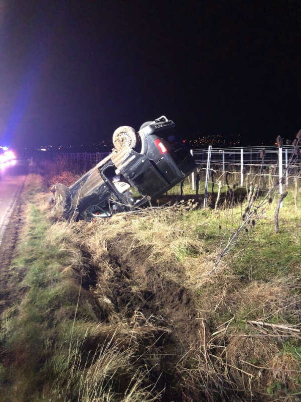 Bild des Unfallfahrzeugs (Foto: Polizei RLP)