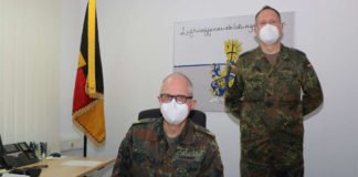 Truppenbesuch Kommandeur Bodengebundene Verbände (Foto: StFw Frank Wiedemann)