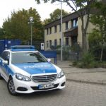 Funkstreifenwagen vor der Polizeiautobahnstation Ruchheim (Foto: Polizei RLP)