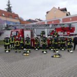 Die Teilnehmer des Atemschutzgeräteträger-Lehrgangs (Foto: Feuerwehr Neustadt)