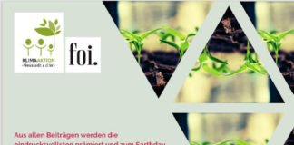 Earthday-Plakat (Quelle: Klimaaktion Neustadt)