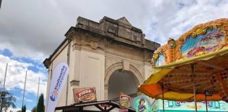 Mini-Jahrmarkt am Speyerer Tor (Foto: Pressestelle Stadt Frankenthal)