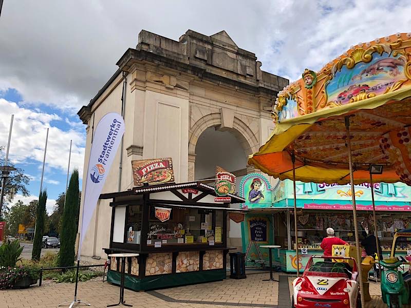 Mini-Jahrmarkt am Speyerer Tor (Foto: Pressestelle Stadt Frankenthal)