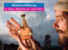 Plakatmotiv zur Wiedereröffnung der Ausstellung „ Medicus – Die Macht des Wissens“ (Foto: Historisches Museum der Pfalz Speyer)