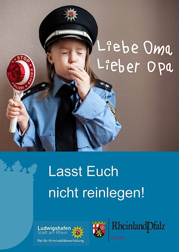 Plakataktion "Lasst Euch nicht reinlegen" 