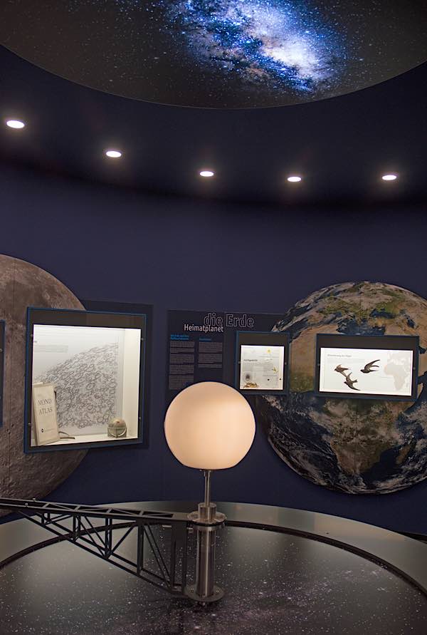 Weit-blicken-Raum in der neuen Dauerausstellung (Foto: Pfalzmuseum für Naturkunde)