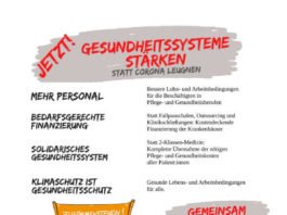 Mach mit! Aktion „Rote Karte für diese Politik“ (Quelle: DGB Stadtverband Neustadt)