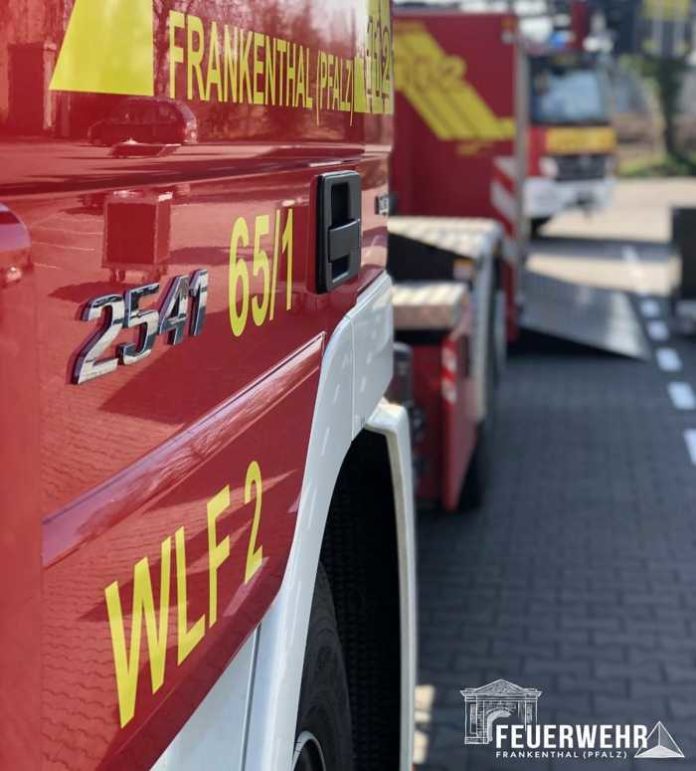 Symbolbild, Feuerwehrwagen, Löschfahrzeug © Feuerwehr Frankenthal