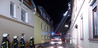 Brandeinsatz in der Sauterstraße (Foto: Feuerwehr Neustadt)