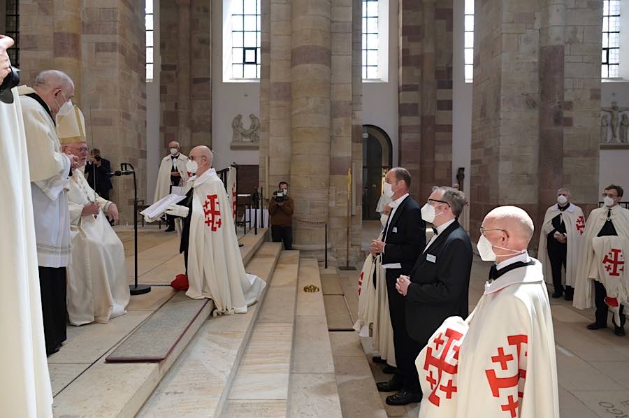 Investitur des Ritterordens (Foto: Bistum Speyer / Klaus Landry)