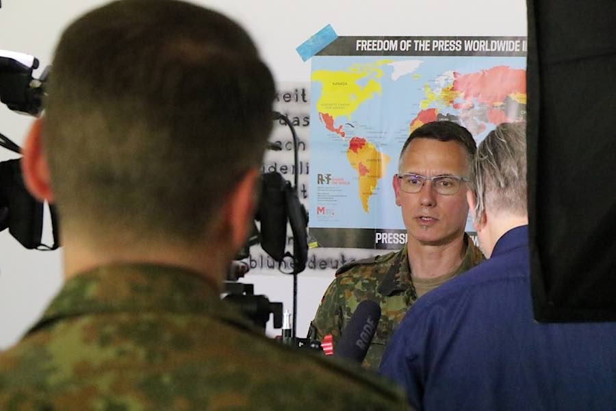 Einsatzvorbereitende Ausbildung für herausgehobene militärische Führungskräfte (Foto: StFw Frank Wiedemann/Bundeswehr)