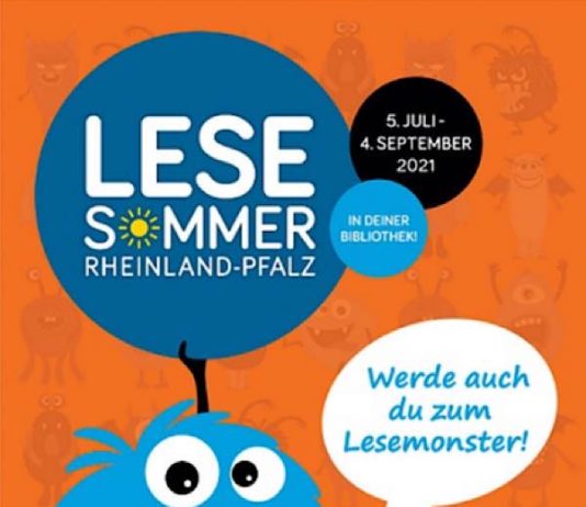 Lesesommer Rheinland-Pfalz 2021 (Quelle: Landesbibliothekszentrum Rheinland-Pfalz/Neumann Design)