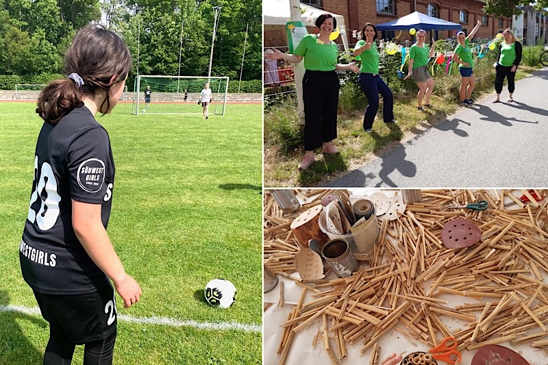 Kindertag mal anders: Aufgrund der Pandemielage fand der Kindertag in diesem Jahr mit einem alternativen Workshop-Konzept statt. (Quelle: Stadt Landau)