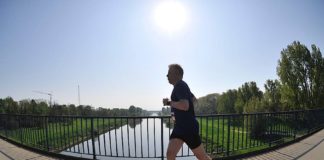Läufer beim Mannheimer Brückenlauf (Foto: pix Sportfotos)