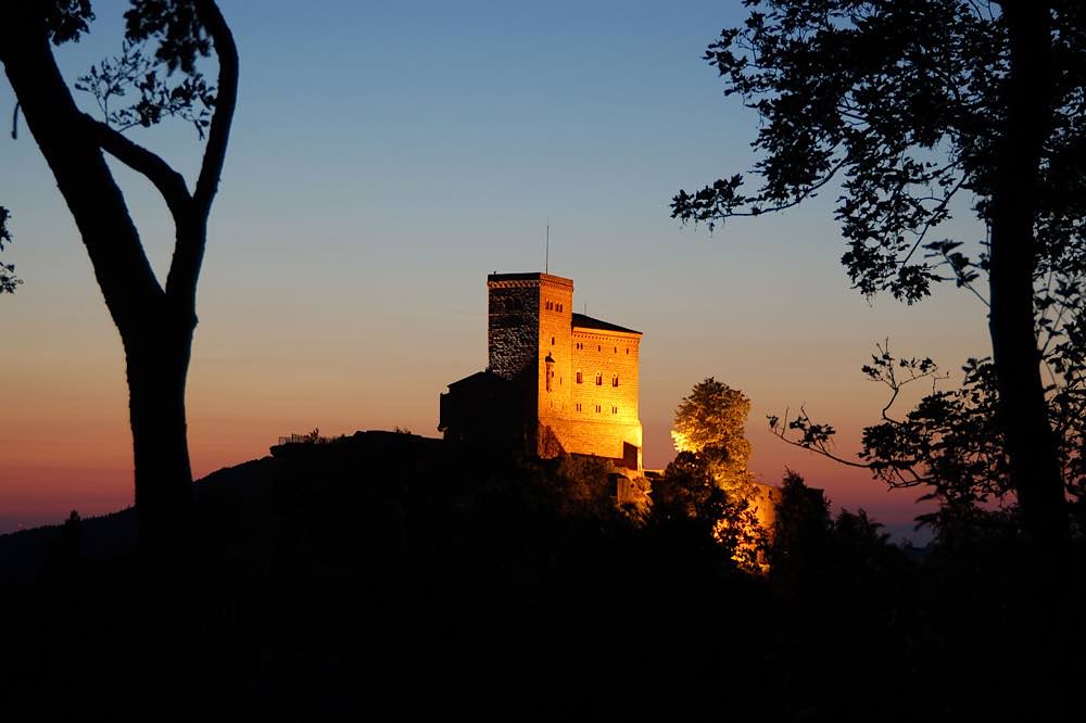 Reichsburg Trifels bei Annweiler (Foto: GDKE Rheinland-Pfalz / Pfeuffer)