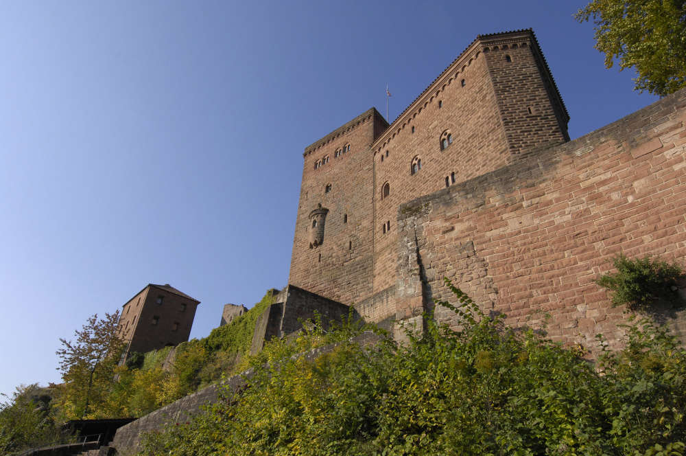 Reichsburg Trifels (Foto: Thomas Haltner, Bildarchiv Südliche Weinstrasse e.V.)