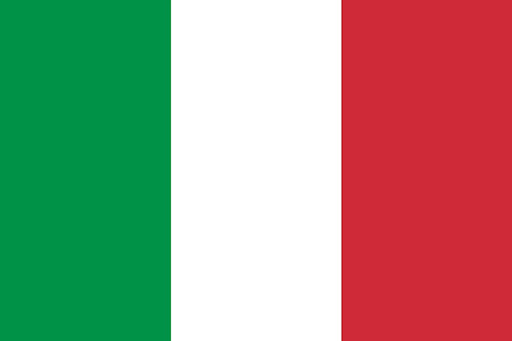 Symbolbild Italien Flagge