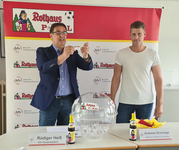 Auslosung bfv-Rothaus-Pokal 2021-22 (Foto: bfv)