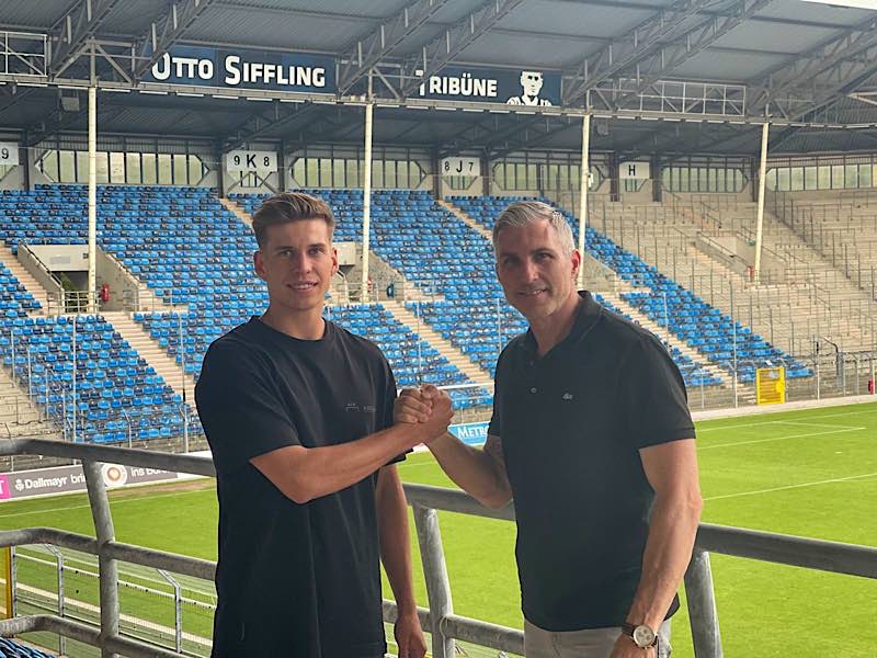 Alexander Rossipal und Jochen Kientz, Sportlicher Leiter (Foto: SVW)