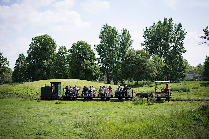 Feldbahnfahrten im Museumspark (Foto: TECHNOSEUM, Andreas Henn)