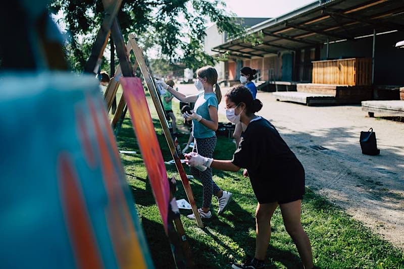 Graffiti-Workshop (Foto: FotoAgenten/A. Löffler)