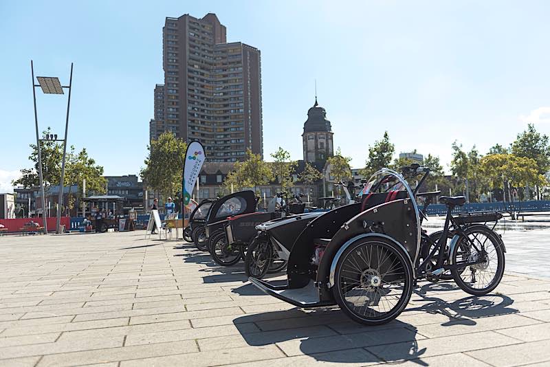 Cargobike Roadshow auf dem Alten Messplatz (Foto: Andreas Lörcher)