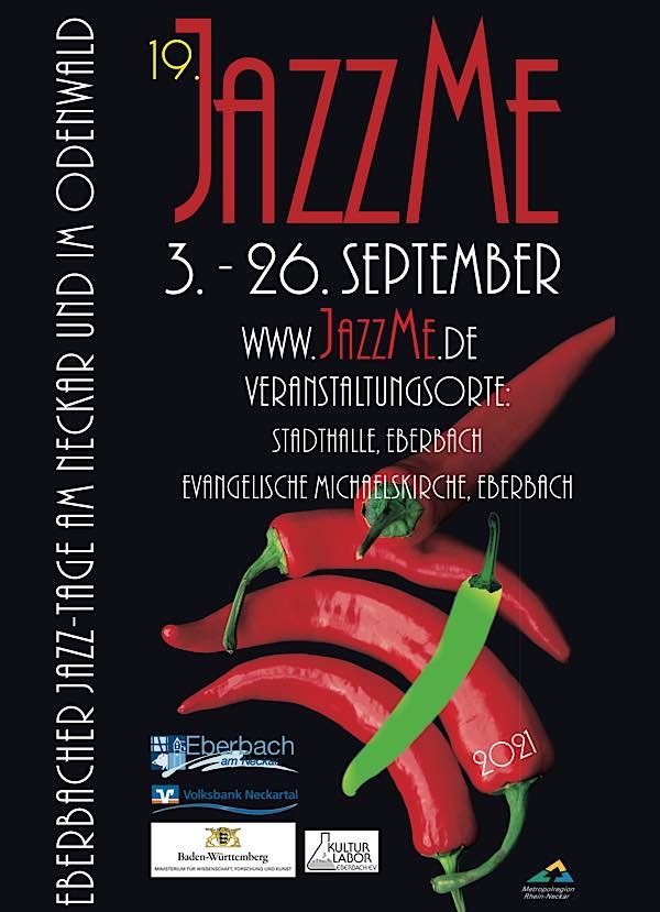 Plakat JazzMe (Foto: Stadtverwaltung Eberbach)