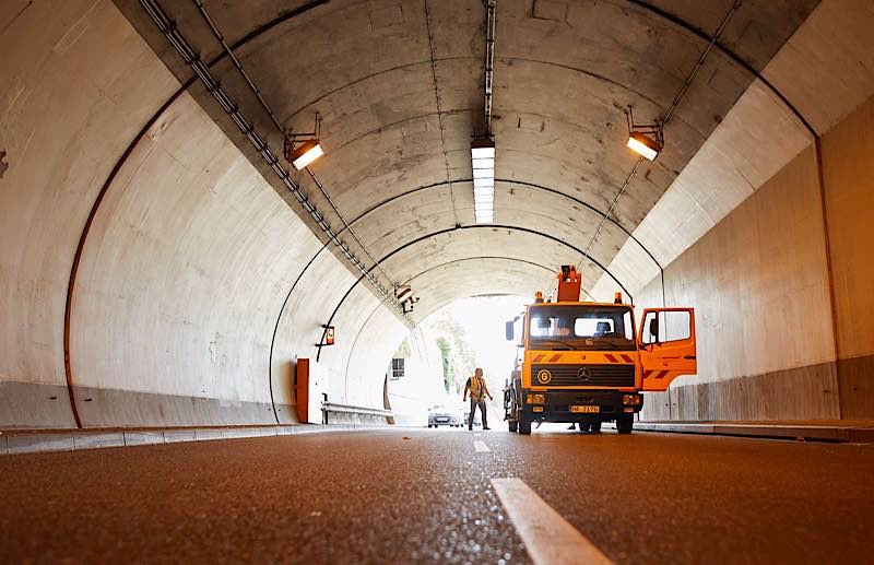 Symbolbild Wartung Fahrlachtunnel (Foto: Stadt Mannheim)