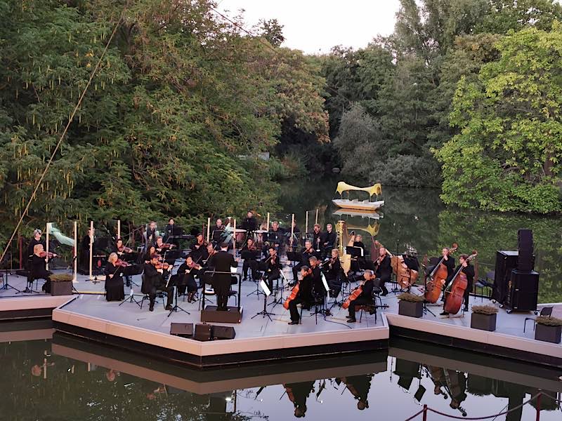 Opernair auf der Seebühne 2020 (Foto: Nationaltheater Mannheim)