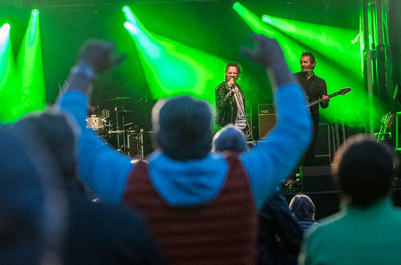 OPEN AIR Veranstaltung Eisenberg (Foto: Helmut Dell)