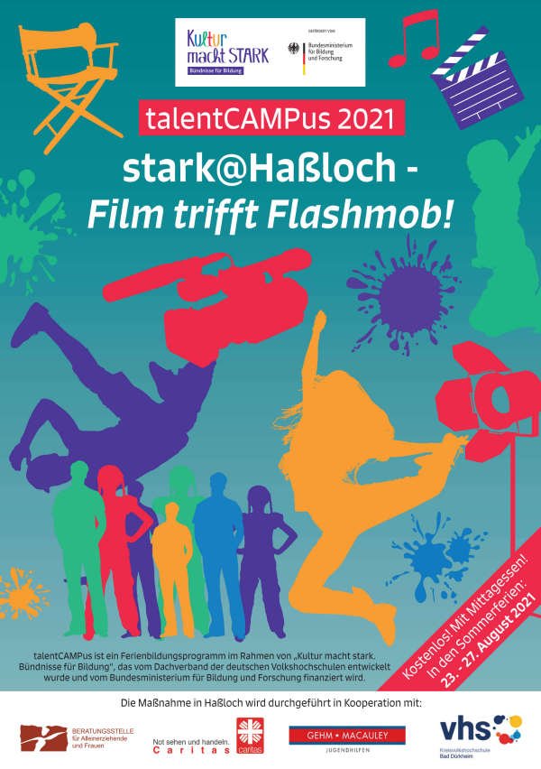 Ferienbildungsprogramm: talentCAMPus (Quelle: VHS Haßloch)