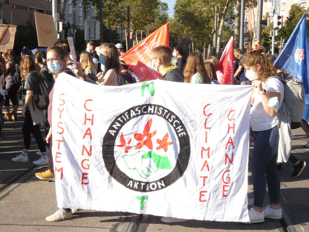 FfF-Demo in Karlsruhe (Foto: Hannes Blank)