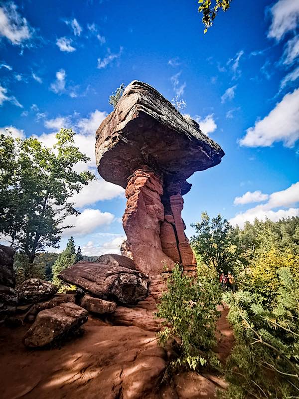 Der Teufelstisch bei Hauenstein (Foto: Christoph Riemeyer)