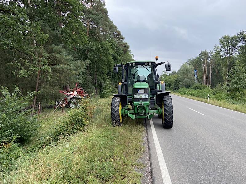 Unfallstelle (Foto: Polizei RLP)