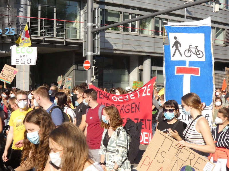 FfF-Demo in Karlsruhe (Foto: Hannes Blank)