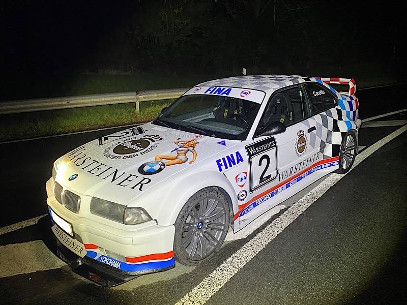 Rennwagen des Betroffenen (Foto: Polizei RLP)